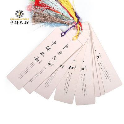 Il modo ha stampato i segnalibri su ordinazione di integrazione della cultura di carta di agopuntura