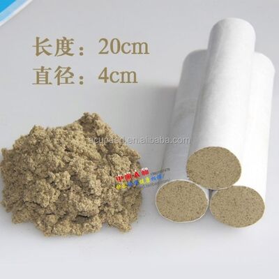 Rotoli di Moxa Puri Neri per Moxibustione Moxibustione di Agopunti del Corpo Rotoli Erbali Naturali Progettati per Promuovere la Salute e la Gestione