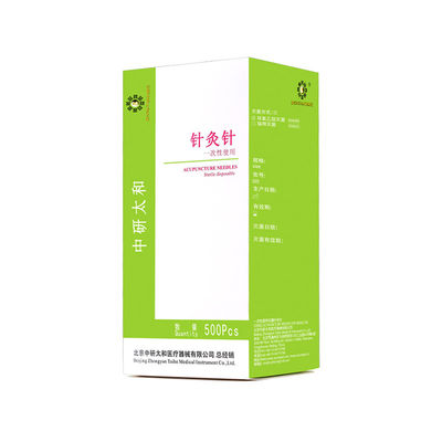 aghi cinesi indolori di agopuntura degli aghi eliminabili di agopuntura 500pcs