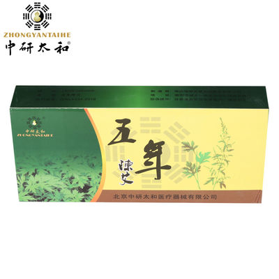 Il verde Moxa puro Rolls di ZhongYan Taihe per la moxibustione rattoppa l'artemisia cinese