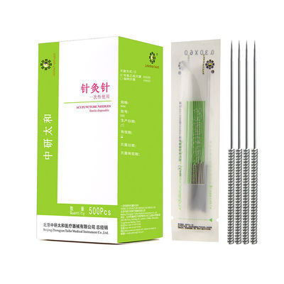 qualità  Silvery Zhongyan Taihe Acupuncture Needles Painless Intradermal Needles For Facial Acupuncture Fabbrica