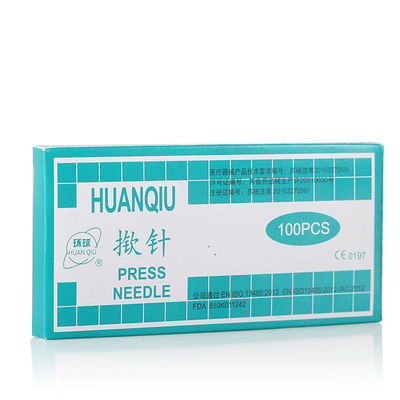 qualità  Professional Acupuncture Press Needles Disposable Sterile Press Tack Needles Fabbrica