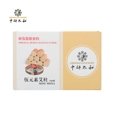 Scope Of Application Pure Moxa Rolls for Moxibustion Of Body Acupoints Black Promotes Blood Circulation