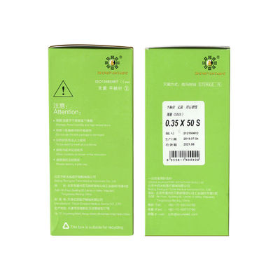 0.16mm X 1.5mm Aghi di agopuntura intradermici Eco-friendly Per cosmetici medici