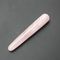 Rilassamento del corpo di Crystal Massage Stick Quartz Beauty di rosa di agopuntura