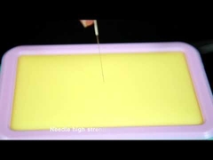 Aghi per Agopuntura Sterili da 0,2 mm con Tubi Guida Individuali e Manico in Acciaio Inossidabile